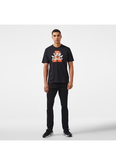 Alpha Industrıes Alpha Industries Alpha Eagle Unisex Siyah T-shirtuta54511pk