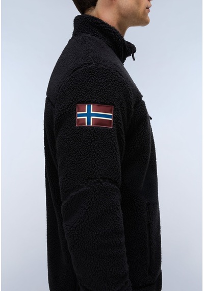 Napapijri Yupik Fz 5 Erkek Polar-33979 Siyah