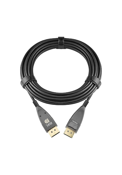 8K Display Port V1.4 Fiber Optik Display Kablo Dp Kablo 10 M