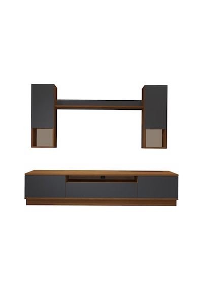 Decoraktiv Trio 5das Mdf Tv Ünitesi Tv Sehpası Ceviz - Antrasit