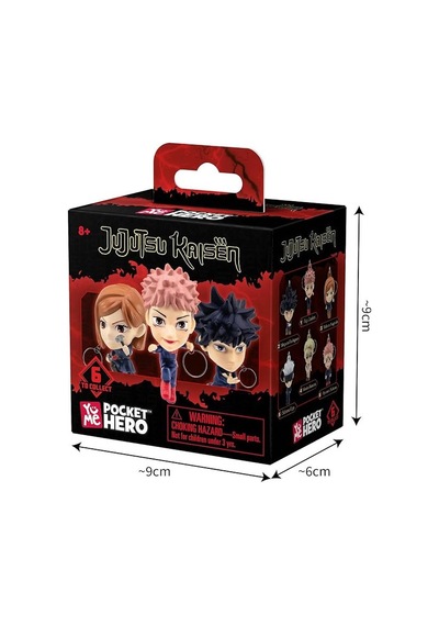 Yume Toys Jujutsu Kaisen Pocket Hero Anahtarlık Yuji Itadori 11360