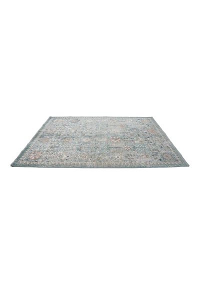 Lorien Vintage Dokuma Halı Eskitme Desenli Pamuk Tabanlı Halı Modern Salon Halısı 120 X 180 Model Lor08 Diğer