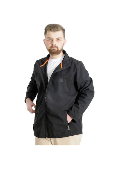 Mode Xl Büyük Beden Erkek Mont Basic Waterproof 21232 Siyah 001