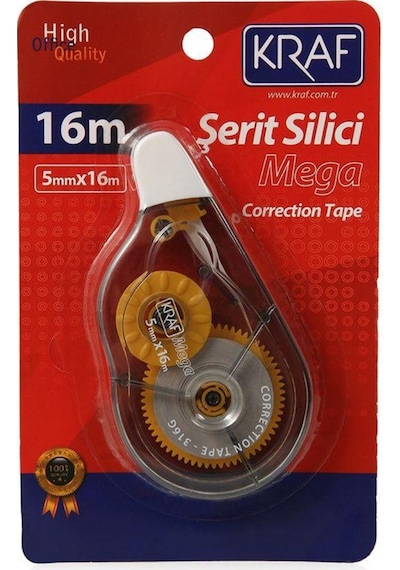 12 Adet Şerit Daksil 5mmx 16m Şerit Düzeltici