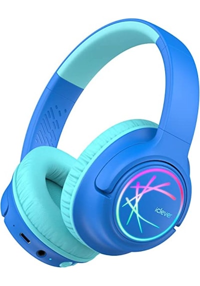 İclever BTH18 Bluetooth 5.3 Led Işıklı Kulak Üstü Çocuk Kulaklık