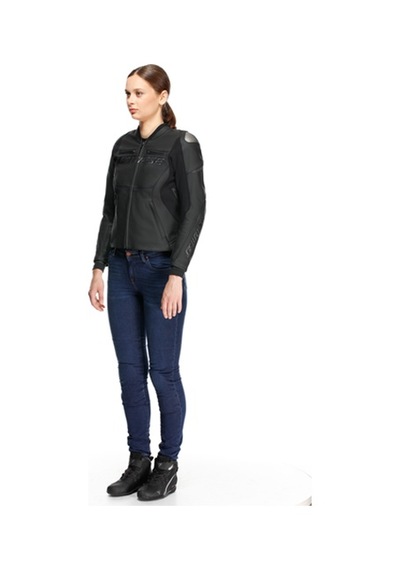 Dainese Daınese Ceket Racıng 5 Leather Wmn Blk Blk