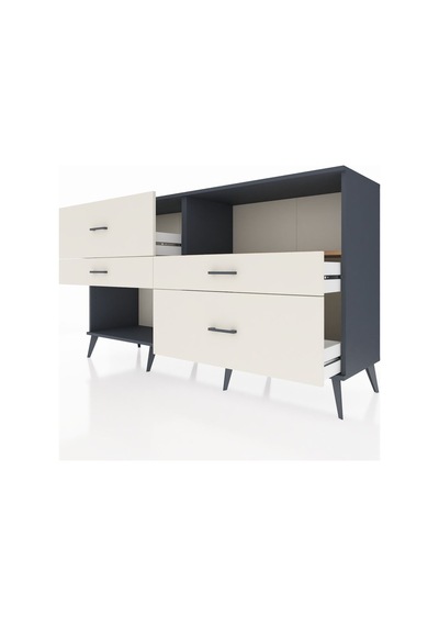 Hyperion Konsol Tek Raflı 4 Çekmeceli 176x44x99 Antrasit-çam/ayt Antrasit-çam/aytaşı Hyperion Konsol Tek Raflı 4 Çekmeceli 176x44x99 Antrasit-çam/ayt Antrasit-çam/aytaşı