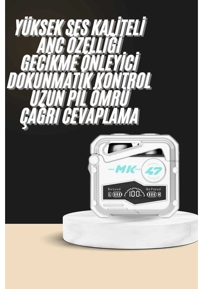 Hepsi Oyuncu Kulaklığı Yeni Mekanik Kablosuz Kulaklık İos Android Uyumlu Yeni Nesil Najmaddin