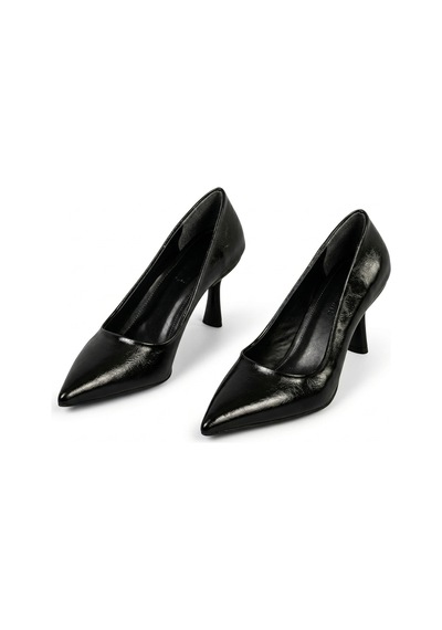 Ayakkabımood Siyah 6 Cm İnce Topuklu Kadın Stiletto Ayakkabı