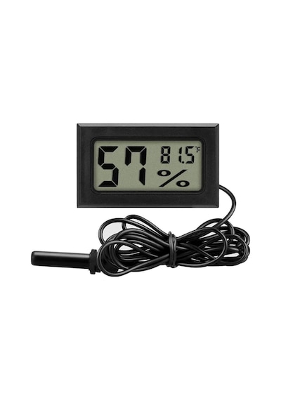 Kuluçka Makinesi Seti İçin - 2 Parça Set - W3001 Termostat 220v - Isı Nem Ölçer-4931