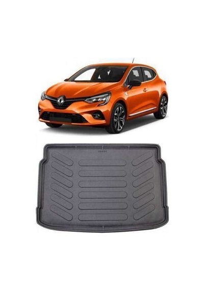 Renault Clio 5 2020 Sonrası Rizline 3D Bagaj Havuzu Siyah