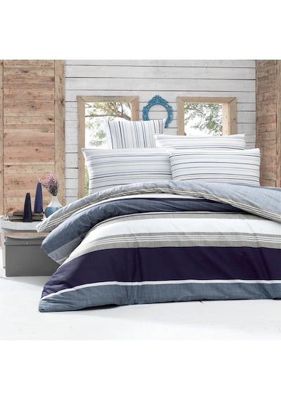Komfort Home Çift Kişilik Ranforce Nevresim Takımı (Savoy Blue)