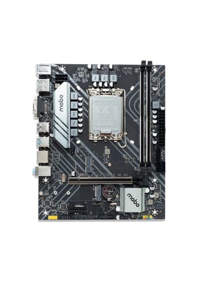 Mobo H610 Ddr4 1700p Ddr4 Ses Glan Hdmı/vga Sata3 Usb3.0 Matx