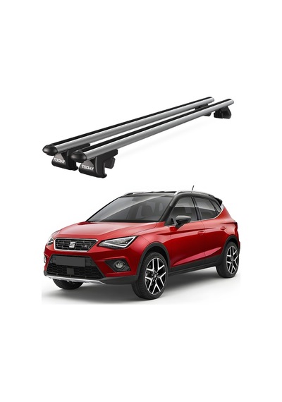 Venüs Seat Arona 2017 Ve Sonrası Uyumlu Gri Ara Atkı Port Bagaj Tavan Barı