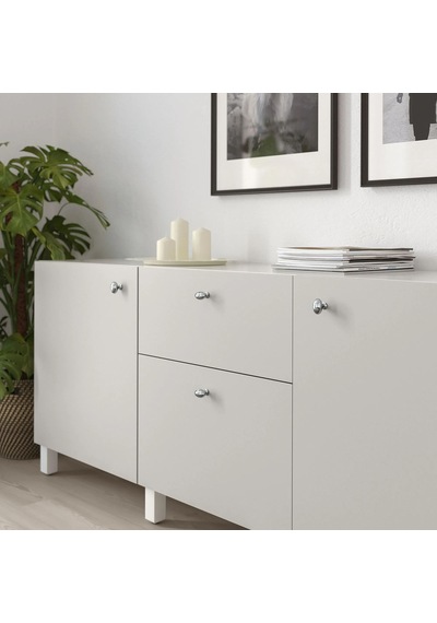 Ikea Eneryda 2'li Mobilya Kulpu 35 Mm Krom