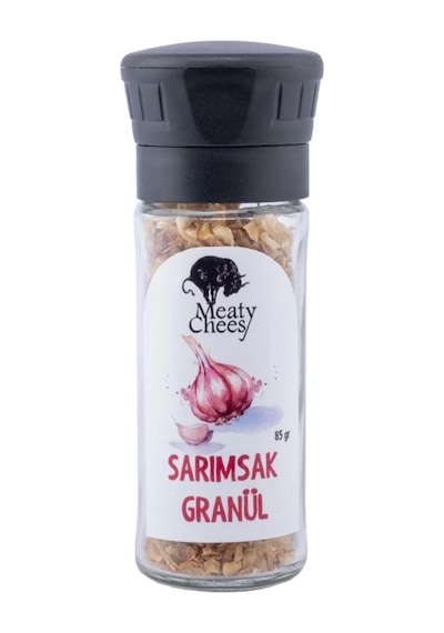 Meaty & Cheesy Sarımsak Granül Seramik Öğütücülü Cam 85 G