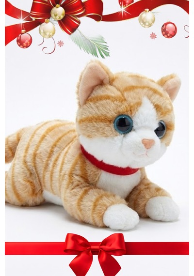 Sevimli Peluş Yavru Kedi 35 Cm Sesli Miyavlayan Oyuncak Uyku Ve Oyun Arkadaşı 4 Renk Seçeneği 1471680