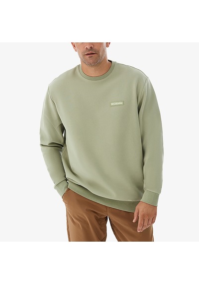 Columbia Cs0382 Csc Gem Label Crewneck Erkek Yeşil Sweatshirt Düz Cs0382348 Yeşil