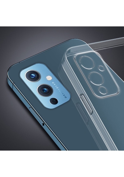 Goocamp One Plus 9 Kılıf Süper Silikon Kapak - Renksiz Renksiz