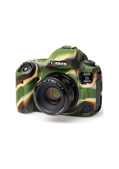 Easycover Canon 5D Mark IV Silikon Kılıf Ecc5Dıvc (Kamuflaj)
