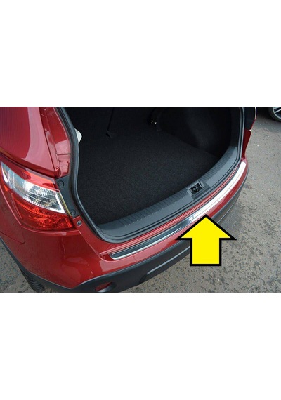 Qashqai Arka Tampon Eşiği Krom 2007 2008 2009 2010 2011 2012 2013