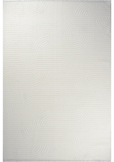 Hoom Rugs Piana 1117 Beyaz İskandinav Halı Beyaz