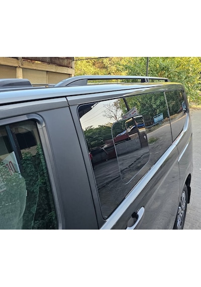 Transit Custom Van Kısa Şase 2025 2026 2027 Portbagaj Tavan Çıtası Siyah
