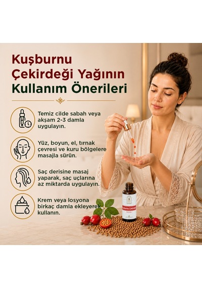 Kuşburnu Çekirdeği Yağı 20 Ml %100 Saf 20 ML