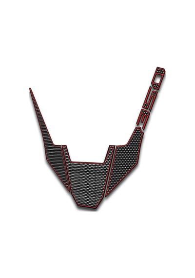 Xadv 350 Maske Pad Karbon Kırmızı