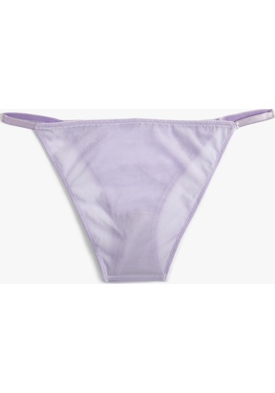 Koton Brief Külot Dantelli Normal Bel Lila 4slk30165mk Lila