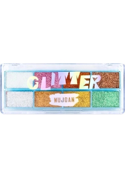 8 Renk Yaz Glitter Far Paleti - 2'li Set