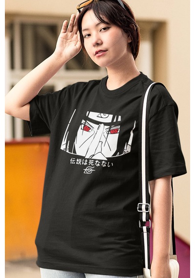 Anime Naruto Itachi Sharingan Tişört