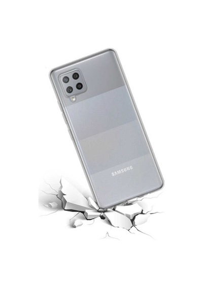 Galaxy M22 Kılıf Zore Şeffaf Ince Ve Esnek Süper Silikon Kılıf Renksiz