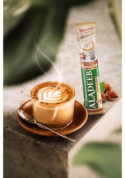 Aladeep Fındık Aromalı Kapuçino Hazır Kahve 24 x 20 G
