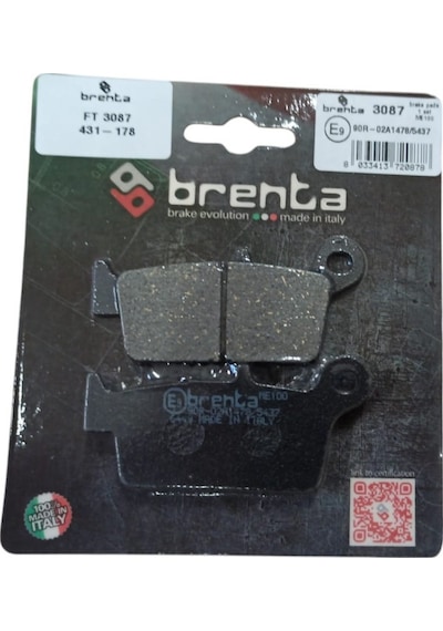 Suzukı Dr Sm 125cc 2008-12 Arka Fren Balatası Brenta Organik