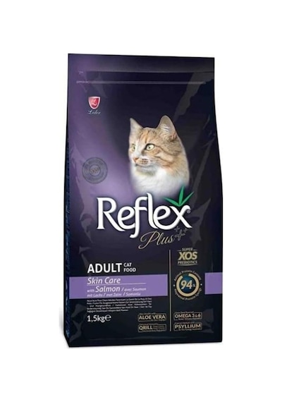 Plus Skin Care Deri Ve Tüy Bakımı Somonlu Yetişkin Kedi Maması 1,5 Kg Paketleme Farklılık Gösterebilir