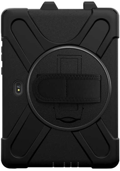 Samsung Uyumlu Galaxy Tab Active Pro T547 Zore Defender Tablet Silikon-Siyah Siyah