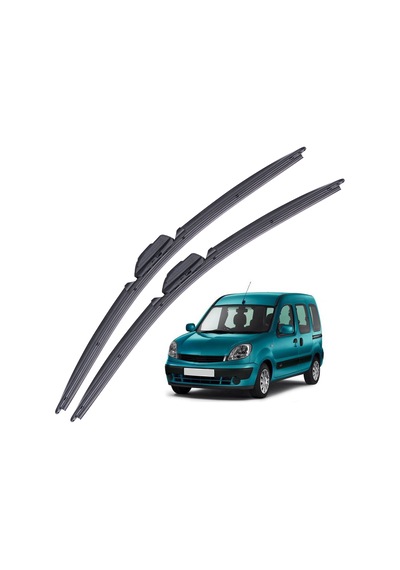 Mega Oto Market Wutse Otomobil Sileceği Muz Silecek Takımı 18/24 İnch Renault Kangoo 2 İle Uyumlu Mega Oto Market Wutse Otomobil Sileceği Muz Silecek Takımı 18/24 İnch Renault Kangoo 2 İle Uyumlu