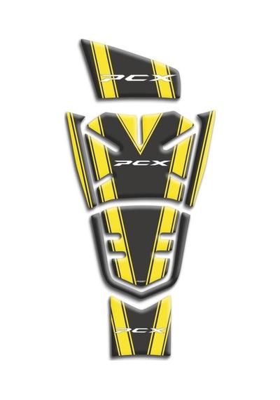 Honda Pcx Uyumlu Tank Pad Set 2021-2024 09