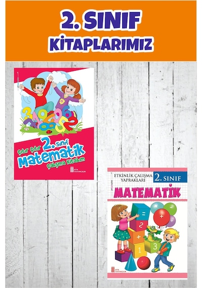 2.sınıf Matematik Çalışma Kitabım+etkinlik Çalışma Yaprakları