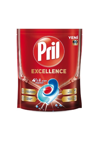 Excellence 4'ü 1 Arada Bulaşık Makinesi Kapsülü - 60 Kapsül
