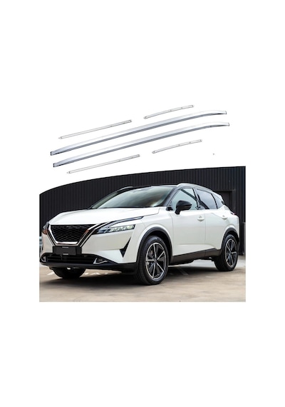 Nissan Qashqai Tavan Çıtası Oem Gri 2023-2025 Arası Uyumlu