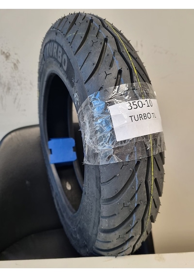 Tdt Tyres 350-10 Tubeless - Dubleks Motosiklet Lastiği Turbo4