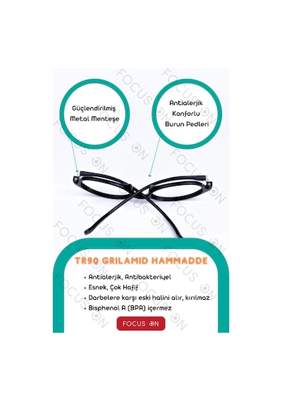 Focus On KS001-C1-P-FÜME Siyah Polarize Çocuk Güneş Gözlüğü