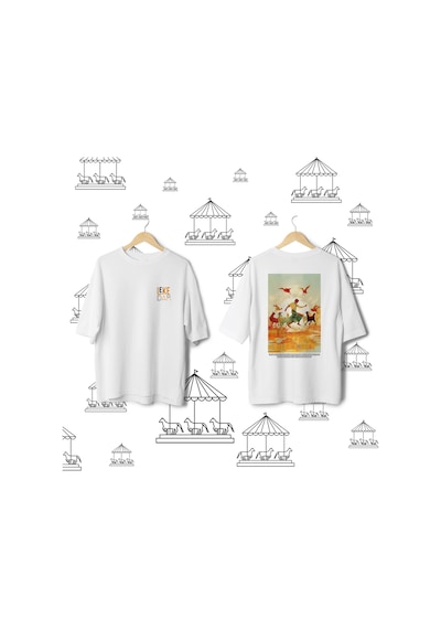 Dreamers Serisi No:1 T-shirt - Beyaz