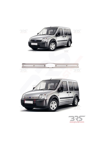 Ford Connect Uyumlu 2006-2009 Krom Ön Panjur Paslanmaz Çelik