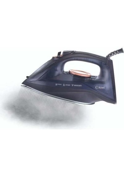 Kiwi KSI6344 Seramik Tabanlı 2200 W Buharlı Ütü Siyah Kutu Hasarlı (Teşhir)