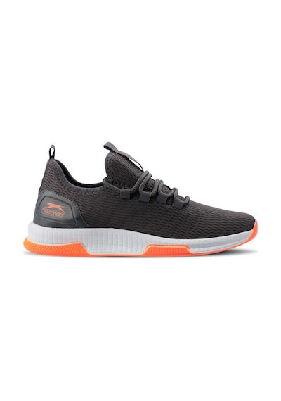 Slazenger ABENA I Erkek  Koyu Gri / Turuncu Sneaker