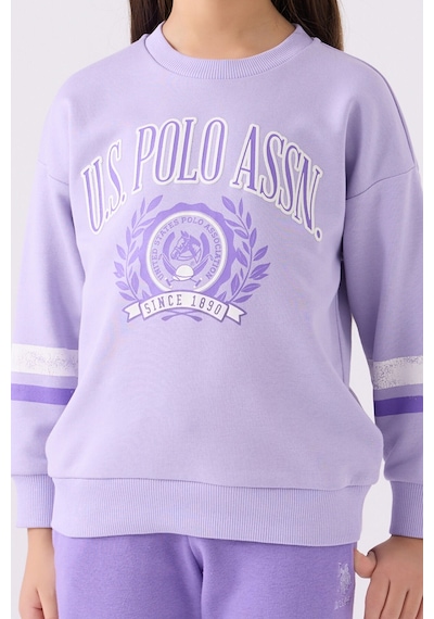 U.S. Polo Assn. U.s. Polo Assn Kız Çocuk Mor Eşofman Takımı Mor