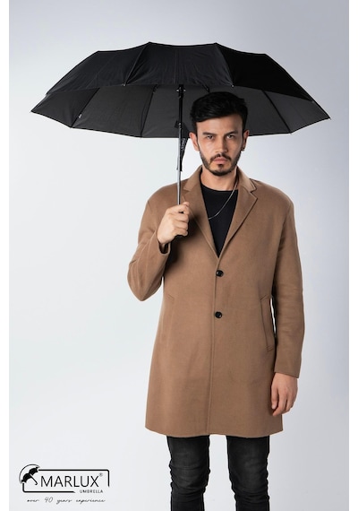 Marlux Siyah Kobra Saplı Premium Erkek Şemsiye M21mar2015mr001
